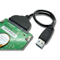 Pikkukuva 1 / 4: TS-Adapteri USB3.0 - 2,5\" SATA-kiintolevylle