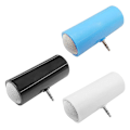 Pikkukuva 2 / 5: Mini-äänentoistolaite stereosubwoofer linja-sisääntulokaiutin 3,5 mm TRS-liittimellä iPhone iPad iPod Android älypuhelimelle tablet-tietokoneelle tarvikkeet