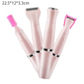 Miniatyrbillede 3 af 5: 4 i 1 elektrisk epilator dame armhule privat barbermaskine elektrisk - Perfekt pink