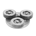 Miniatyrbillede 5 af 5: 36T 38 mm planetgear med kobling til elmotorcykel elcykel i stål elcykeldele
