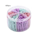 Miniatyrbillede 2 af 5: TS-600 Papirclips Macaron Farve Palindrom Dataklassificering Med 50mm Papirclips Dataklassificering