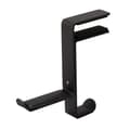 Gaming Headset Headphone Hook Holder Hanger Bracket Screwless Installation Durable Clip Holder Non-slip Desk Hook Black Black