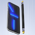 Miniatyrbilde 4 av 5: Kort USB C til USB C-kabel hann til hann ledning 240W Rask lading 8K tråd Video 40Gbps holdbar datakabel type C Lading