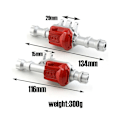 Miniatyrbillede 2 af 5: TS-Metal For- & Bagaksel Skal Akselhus 300g Til Traxxas -4 Trx4 1/10 Rc Crawler Bil Opgraderingsdel