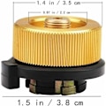 Miniatyrbilde 2 av 4: TS-3 stk. Kobling Gass Utendørs Komfyr, Gassflaske Adapter Camping Gass Adapter Konverteringshode Adapter Dyse Kobling Recha