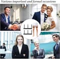Miniatyrbillede 5 af 5: Skjorteholdere til mænd Justerbare elastiske nylon polyester strømpebånd til forretningsarbejde formelt tøj sort