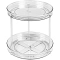 Miniatyrbilde 1 av 5: Karusellskaporganisator, Multifunksjonell Krydderhylle Roterende Krydderhylle for Kjøkkenoppbevaring, Roterende Krydderholder, Klar, 23,5 cm (Medium)