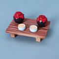 Miniatyrbillede 3 af 5: 1/12 Dukkehust Miniatyr Retro Vinflaske Dukkehust Simuleret Flik
