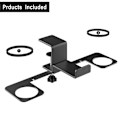 Miniatyrbillede 5 af 5: TS-Egnet til 3 Skrivebordsside Stand Aluminium Legering Materiale Vr Stand Tilbehørstand