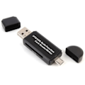 Miniatyrbilde 2 av 2: TS-2i1 Minnekortleser USB / MicroUSB