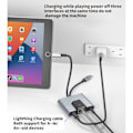 Pikkukuva 3 / 5: 2-in-1 Lightning/Type-C - Ethernet-sovitin -Phone/-Pad-laitteille, 100 Gigabit Ethernet LAN-verkkosovitin, (I-S 12.0 tai uudempi)