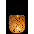 Miniatyrbillede 3 af 3: J-line Windlight Mosaic Aqua