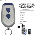 Miniatyrbilde 2 av 5: Normstahl Crawford Garasjeportfjernkontroll Normstahl Ea433 Fjernkontroll Garasjeport 43392mhz Rullekode Ea433 2km 2 4ks Portkontroll [DB] Style1