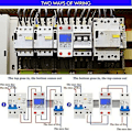 Miniatyrbild 2 av 4: Digital LCD elmätare trefas 4-tråds elmätare för DIN-skena AC-mätare, 1