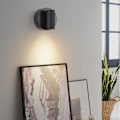 Miniatyrbillede 1 af 5: TS-Magnetisk Væglampe med genopladeligt batteri - Sort