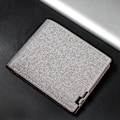 Miniatyrbillede 2 af 4: Canvas Slim Tegnebog Kortlomme Tegnebog Mænd Pengepung ID/foto/bankkort Holder Kort Tegnebog Kreditkortlomme Kørekortlomme