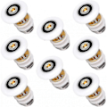 Miniatyrbillede 1 af 5: Brusekabineruller 20 mm Skydbare brusekabinedøre Hjul Udskiftning Til Brusekabine Brusebad Bruse 8 stk