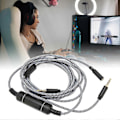 Miniatyrbillede 4 af 5: Chat Link Pro-kabel - Støjreducerende, tabsfri chatadapterkabel med metalisolator til Xbox One, PS4, Switch, 2,6 meter