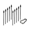 Miniatyrbilde 1 av 5: 10 stk Stylus-spisser Stylus-påfyllning Spen-påfyllning for Galaxy Tab S6lite S6/s7/s7/s8 Note10/note20