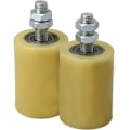 Pikkukuva 1 / 2: TS-M12 50 x 70 mm teräksiset rullalaakerit PP-ohjauspyörä 6201-laakeri-insertillä sähköoveen, 2 kpl
