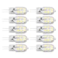 Miniatyrbild 2 av 5: 10 pcs G4 LED Bulb Brightness Dimmable High Color Rendering Transparent Shell Light Sources for Landscape Lighting DC 12V White Light