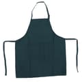 Green Waterproof Nail Art Apron - Adjustable Neck Strap Solid Color Unisex Cooking Apron