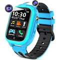 Miniatyrbillede 1 af 5: Børne Smart Ure Til Piger Drenge, Børne Smartwatch Med Opkald 14 Spil Dobbelt Kamera Alarm Musik Afspiller Lommelygte
