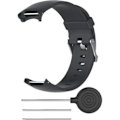 Miniatyrbillede 1 af 4: Udskiftningsrem til Garmin Approach S3 Touchscreen Golf GPS ur Sort