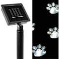 Miniatyrbillede 3 af 5: Solcelle LED-lamper (4-pak) Havebelysning Klodelys til sti, græsplæne, gård