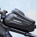 Miniatyrbillede 3 af 5: TS-Cykelrammetaske med mobilrum - Sort
