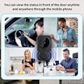 Miniatyrbild 4 av 4: KZQ Trådlös Video Dörrklocka M8 Smart Visuell Dörrklocka Tvåvägs Intercom Infraröd Mörkerseende Fjärrövervakning Säkerhetssystem