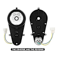 Miniatyrbillede 2 af 4: 1 stk. Barnevognsgearkasse 550 12V Motor 40000RPM Elmotor med Gearkasse Høj Hastighed RS550