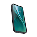 Pikkukuva 2 / 2: TS-Etteri silikonikuori iPhone 16 Plus -puhelimelle, jossa reikä rannehihnalle - Musta