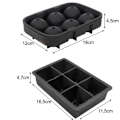 Miniatyrbilde 2 av 5: Isform Kuler & Kuber / Isbitform / Isbitbrett - 2-i-1