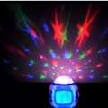 Miniatyrbillede 1 af 5: TS-Stjerneprojektor med vækkeur og LED-lys