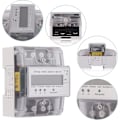 Miniatyrbilde 5 av 5: Trefaset strømmåler Elektrisitetsmåler Kalibrert energimåler Elektrisk måler LCD Digital Trefaset 4-leder 5-100A 4P KWh Strømforbruk
