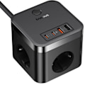Pikkukuva 1 / 2: TS-Baseus PowerCombo Cube 2xUSB, 2xUSB-C ja 3 pistorasialla