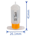 Miniatyrbild 5 av 5: TS-Uppgraderat Auto Bed Leveling Sensor Kit Touch Självsensor Fäste För 3D-skrivare 3 V2/5 Pro/-1
