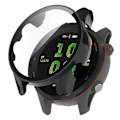 Miniatyrbild 2 av 4: TS-Skyddsfodral med härdat glas skärmskydd för Garmin Forerunner 255s - Svart