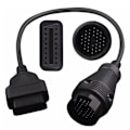 Pikkukuva 2 / 5: TS-For Mb 38 Pin - 16 Pin Obd2 Obd Ii Diagnostiikka-adapteri 38 Pin Obd 38pin Liittimelle 2kpl