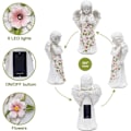 Miniatyrbillede 4 af 5: Engel udendørs have dekorationsstatuer - Solar havefigurer gaver til mor bedstemor kvinder - Perfekt