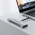 Miniatyrbilde 5 av 5: Kort USB C til USB C-kabel hann til hann ledning 240W Rask lading 8K tråd Video 40Gbps holdbar datakabel type C Lading