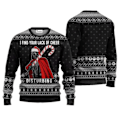 Miniatyrbild 3 av 5: Santa Darth Vader Julful Ful Jultröja Star Wars The Mandalorian Herrtröja Kläder Höst Vinter Dam Sweatshirt style 7 style 7 L