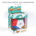 Pikkukuva 4 / 5: Cyclone Boys 3x3 Megaminx Tarraton Speed ​​Cube Pentagonal Dode - Täydellinen