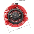 Miniatyrbillede 3 af 4: Ulisem GCV160 rekylstarter til hon-da GC160 generator
