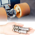 Miniatyrbilde 4 av 5: 608 ZZ kulelager (20 stk), 608ZZ metall dobbeltskjermede miniatyr dype spor skateboard kulelager