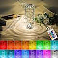 Miniatyrbillede 1 af 5: TS-Bordlampe Diamant med touch og RGB-farver
