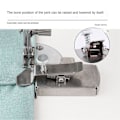 Miniatyrbilde 5 av 5: TS-Magnetisk sømføring for symaskin, multifunksjonell sømkantlinjal, universell symaskin