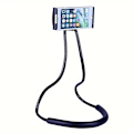 Miniatyrbillede 1 af 3: Multifunktionelt sengebords Lazy Neck hængende mobiltelefonholder stativ til iPhone