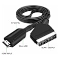 Miniatyrbild 3 av 5: Scart till HDMI-omvandlare Video Audio Adapter för HDTV/DVD/Set-top Box/PS3/PAL/NTSC
